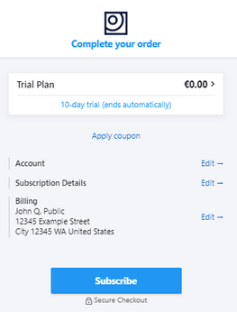 Account and Billing Details Overview Account and Billing Details Overview